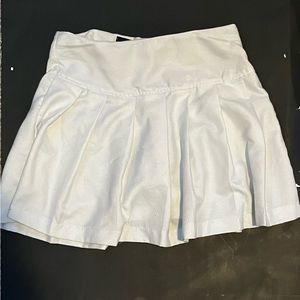 White Mini Skirt